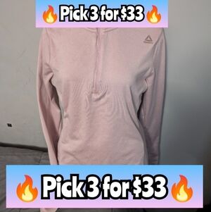 Reebok Quarter Zip Reebok RUNNING NWOT SIZE SMALL 🔥Pick 3 for $33🔥